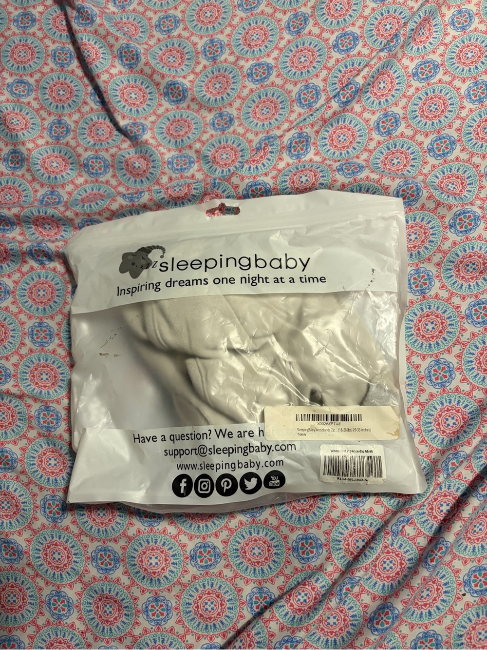 New sleep sack